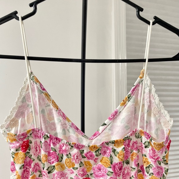 NWOT Floral lace maxi cami dress - Picture 6 of 8